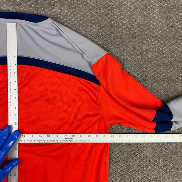 Vintage Budweiser Hockey Jersey Men's Large King of Beers Bud 2004 Y2K Home Game - Picture 6 of 8